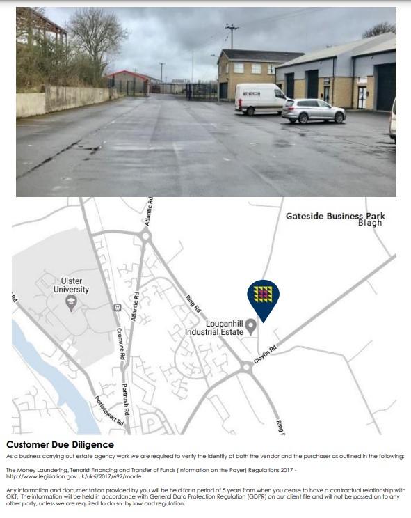 6A Gateside Business Park, Gateside Road, Coleraine Commercial